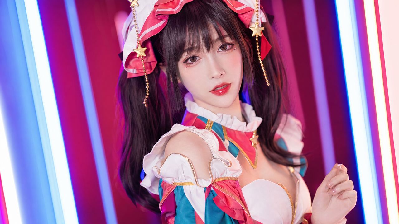 寸止挑战美少女写真：国风少女二次元cosplay写真视频